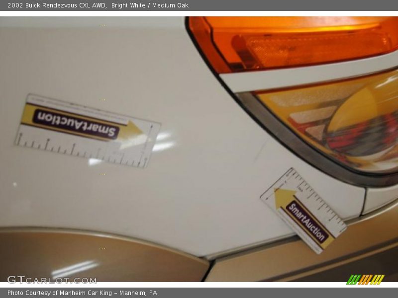 Bright White / Medium Oak 2002 Buick Rendezvous CXL AWD