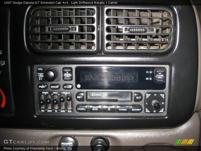 Light Driftwood Metallic / Camel 1997 Dodge Dakota SLT Extended Cab 4x4