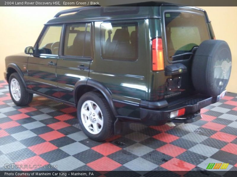 Epsom Green / Black 2004 Land Rover Discovery HSE