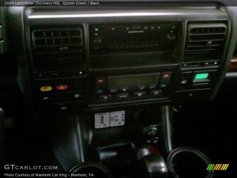 Epsom Green / Black 2004 Land Rover Discovery HSE