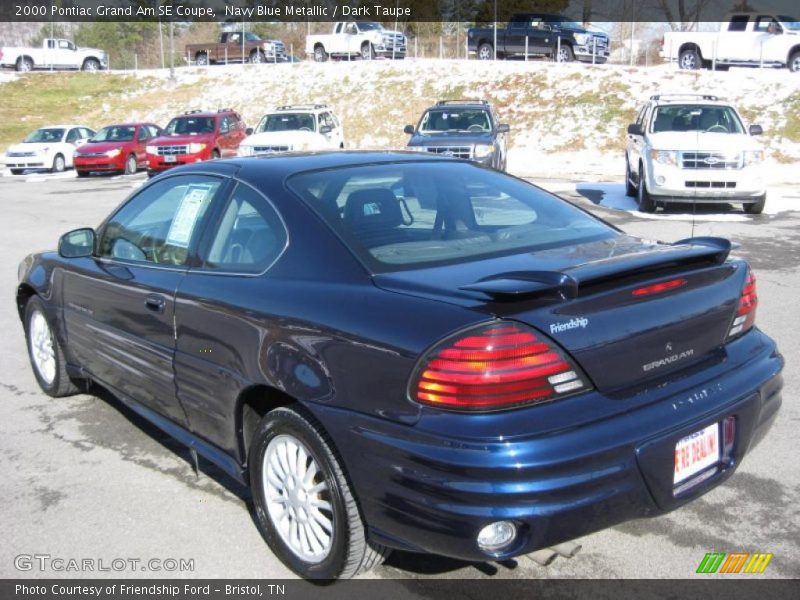  2000 Grand Am SE Coupe Navy Blue Metallic