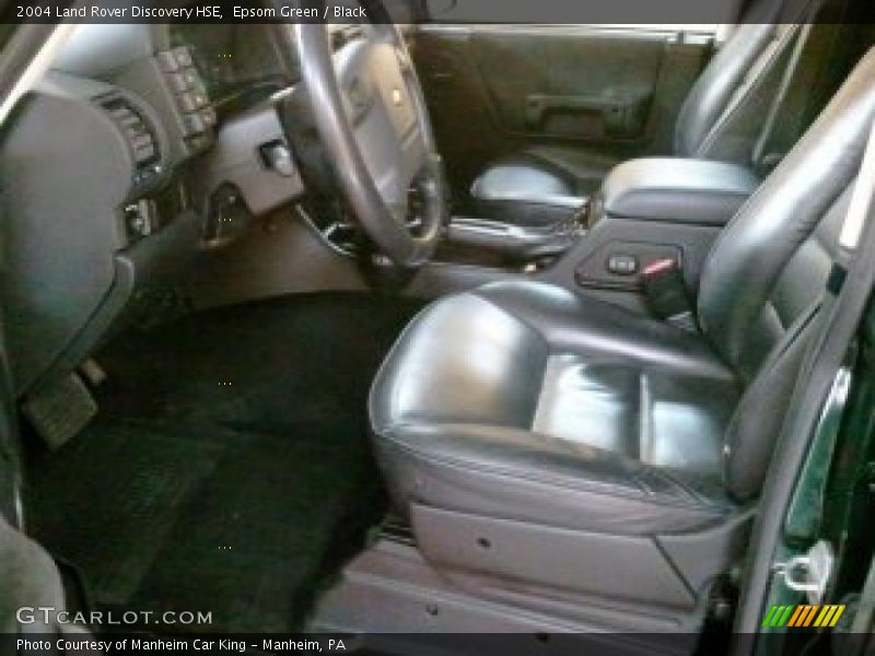 Epsom Green / Black 2004 Land Rover Discovery HSE