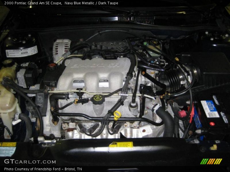  2000 Grand Am SE Coupe Engine - 3.4 Liter OHV 12-Valve V6
