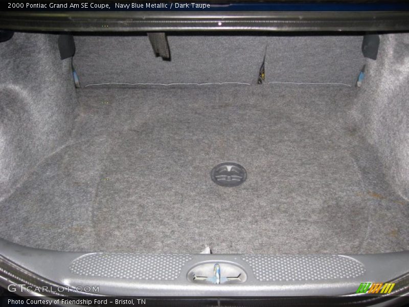  2000 Grand Am SE Coupe Trunk