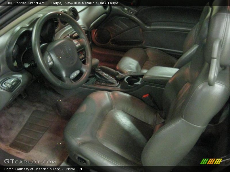  2000 Grand Am SE Coupe Dark Taupe Interior