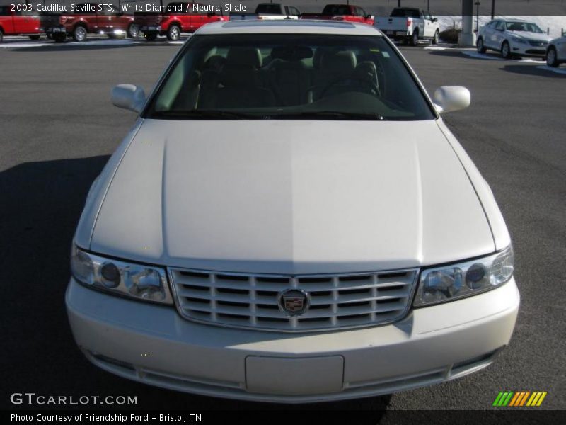 White Diamond / Neutral Shale 2003 Cadillac Seville STS