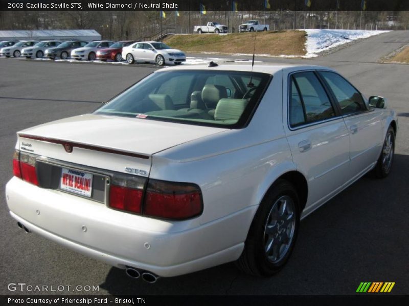 White Diamond / Neutral Shale 2003 Cadillac Seville STS