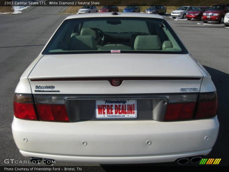 White Diamond / Neutral Shale 2003 Cadillac Seville STS