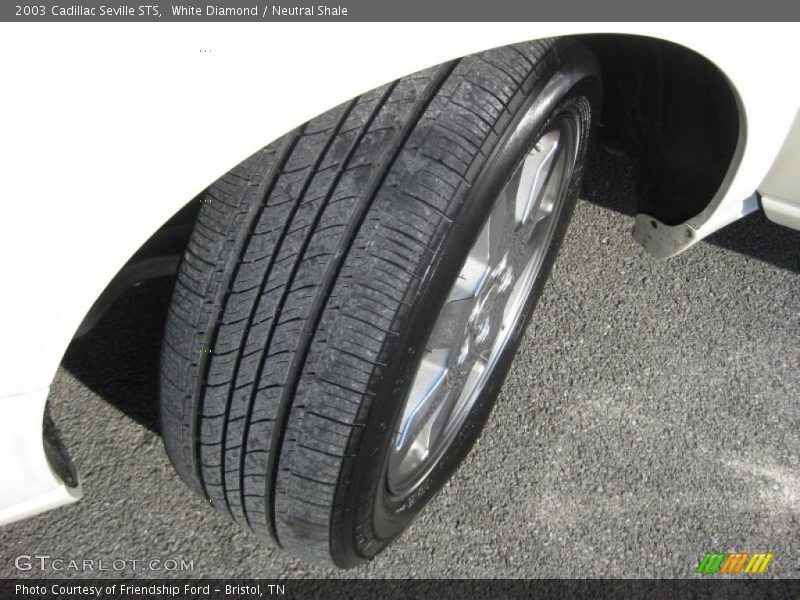 White Diamond / Neutral Shale 2003 Cadillac Seville STS