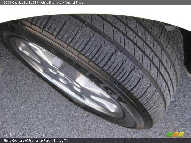 White Diamond / Neutral Shale 2003 Cadillac Seville STS