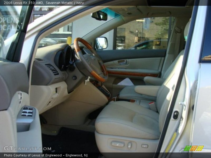 Savannah Metallic / Ivory 2008 Lexus RX 350 AWD