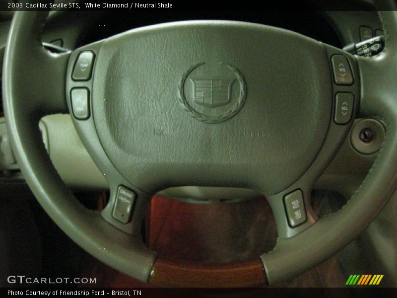 White Diamond / Neutral Shale 2003 Cadillac Seville STS