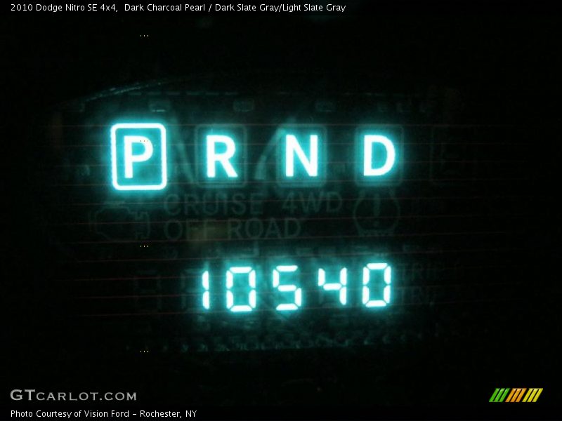 Dark Charcoal Pearl / Dark Slate Gray/Light Slate Gray 2010 Dodge Nitro SE 4x4