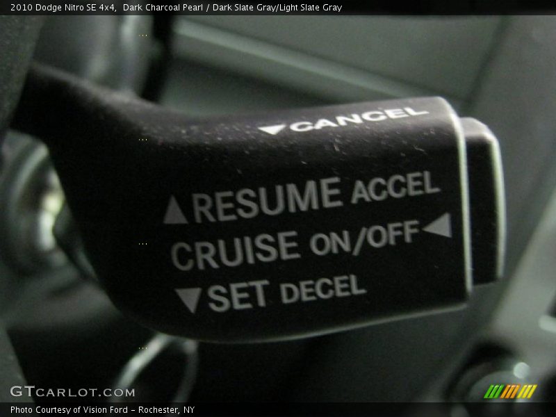 Dark Charcoal Pearl / Dark Slate Gray/Light Slate Gray 2010 Dodge Nitro SE 4x4