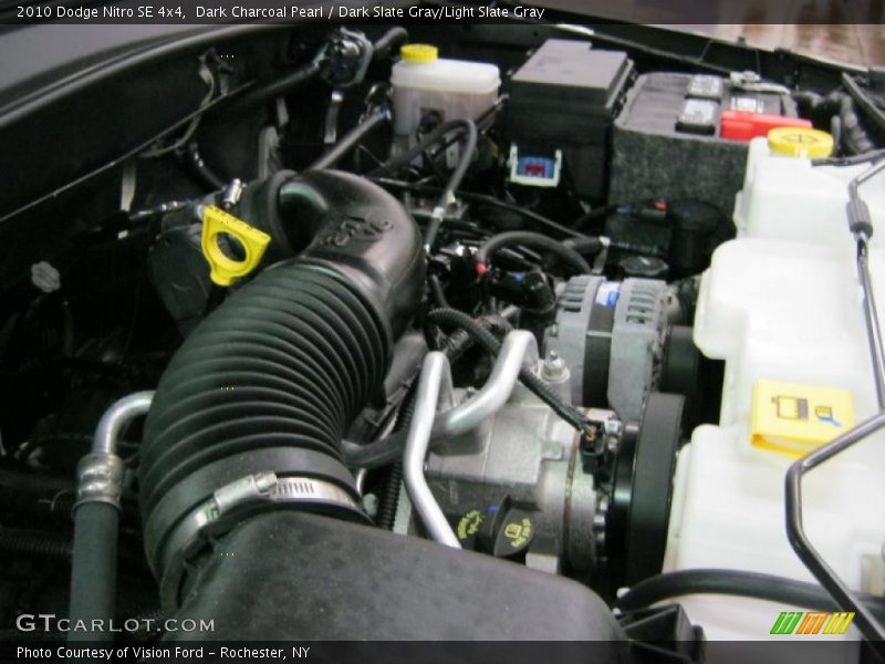 Dark Charcoal Pearl / Dark Slate Gray/Light Slate Gray 2010 Dodge Nitro SE 4x4