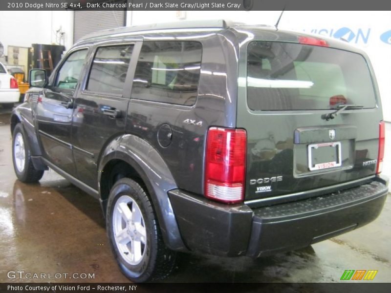 Dark Charcoal Pearl / Dark Slate Gray/Light Slate Gray 2010 Dodge Nitro SE 4x4