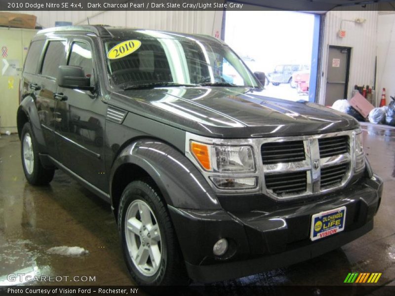 Dark Charcoal Pearl / Dark Slate Gray/Light Slate Gray 2010 Dodge Nitro SE 4x4