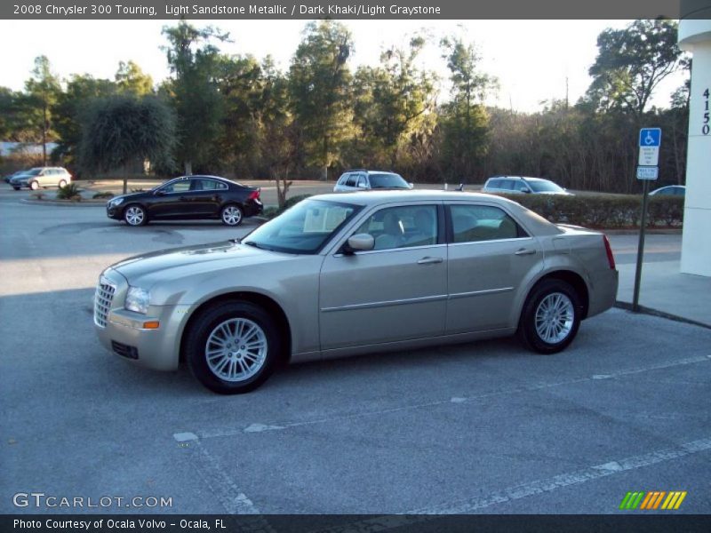Light Sandstone Metallic / Dark Khaki/Light Graystone 2008 Chrysler 300 Touring