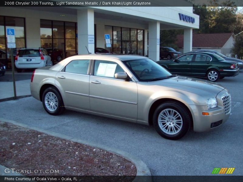 Light Sandstone Metallic / Dark Khaki/Light Graystone 2008 Chrysler 300 Touring