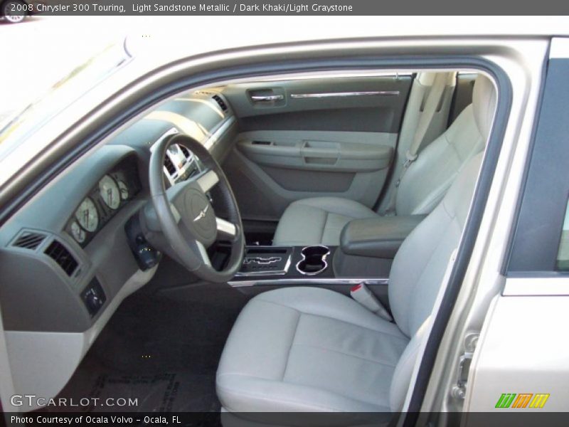 Light Sandstone Metallic / Dark Khaki/Light Graystone 2008 Chrysler 300 Touring