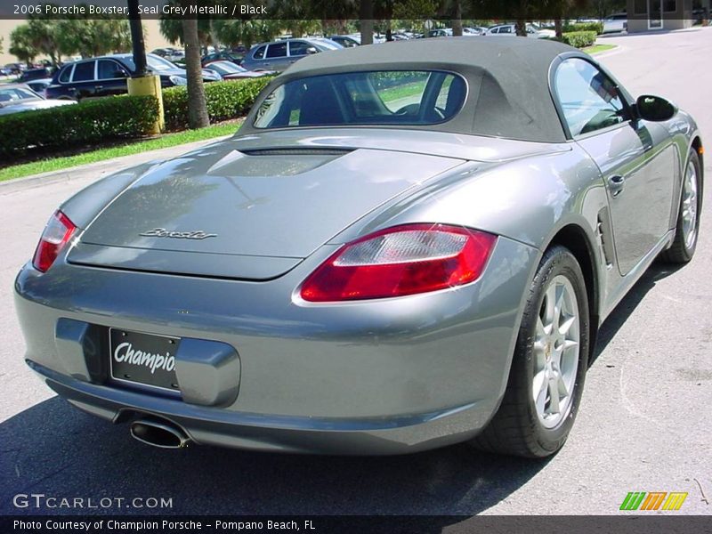 Seal Grey Metallic / Black 2006 Porsche Boxster