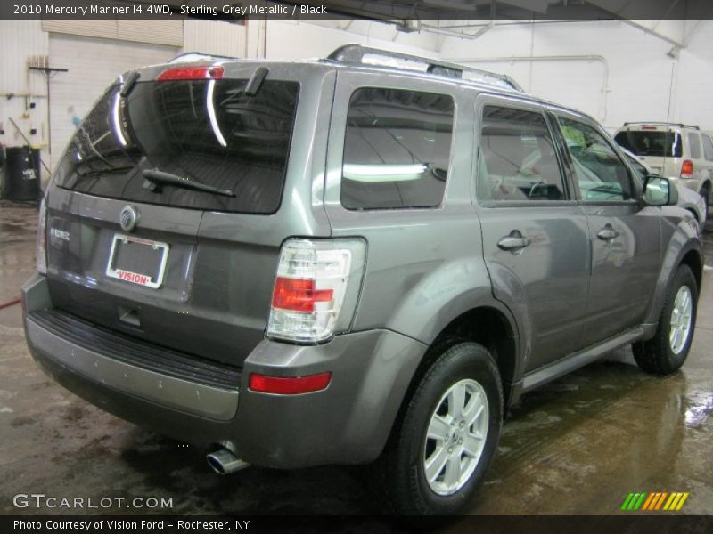 Sterling Grey Metallic / Black 2010 Mercury Mariner I4 4WD