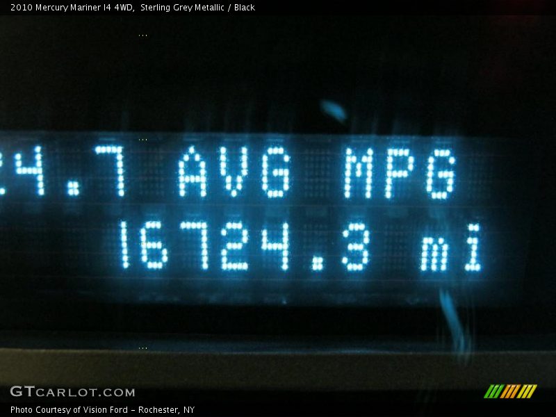 Sterling Grey Metallic / Black 2010 Mercury Mariner I4 4WD