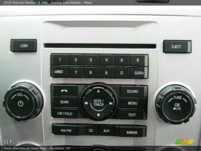 Sterling Grey Metallic / Black 2010 Mercury Mariner I4 4WD