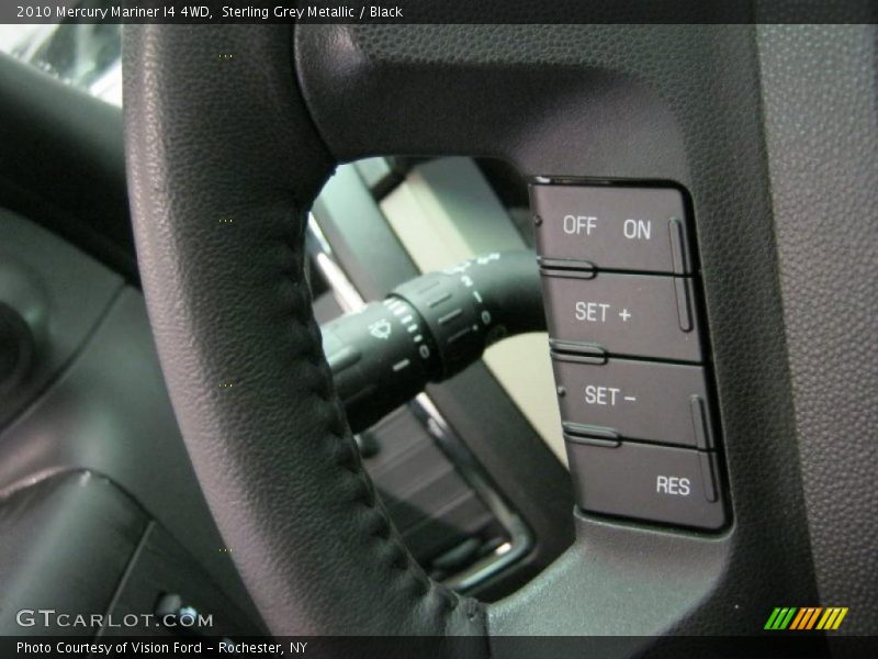Sterling Grey Metallic / Black 2010 Mercury Mariner I4 4WD