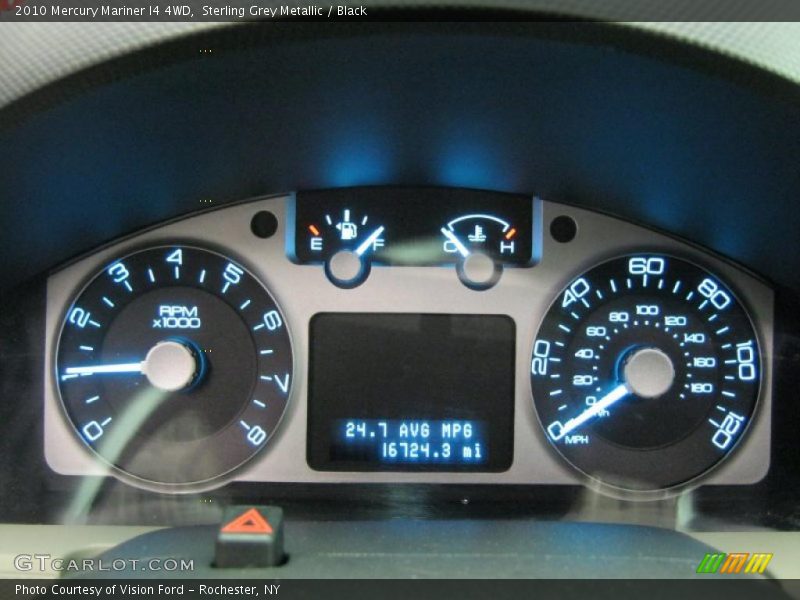 Sterling Grey Metallic / Black 2010 Mercury Mariner I4 4WD