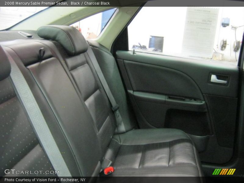Black / Charcoal Black 2008 Mercury Sable Premier Sedan