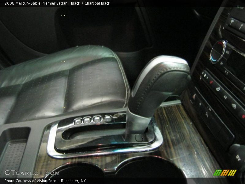 Black / Charcoal Black 2008 Mercury Sable Premier Sedan