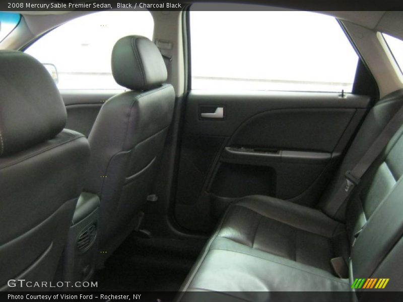 Black / Charcoal Black 2008 Mercury Sable Premier Sedan