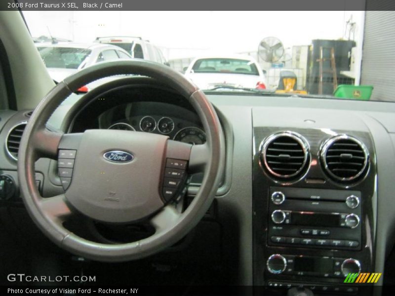 Black / Camel 2008 Ford Taurus X SEL