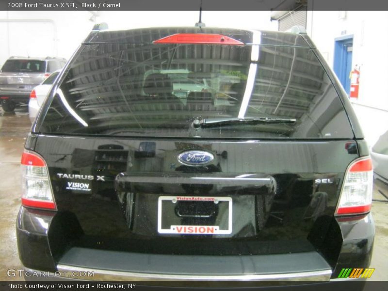 Black / Camel 2008 Ford Taurus X SEL