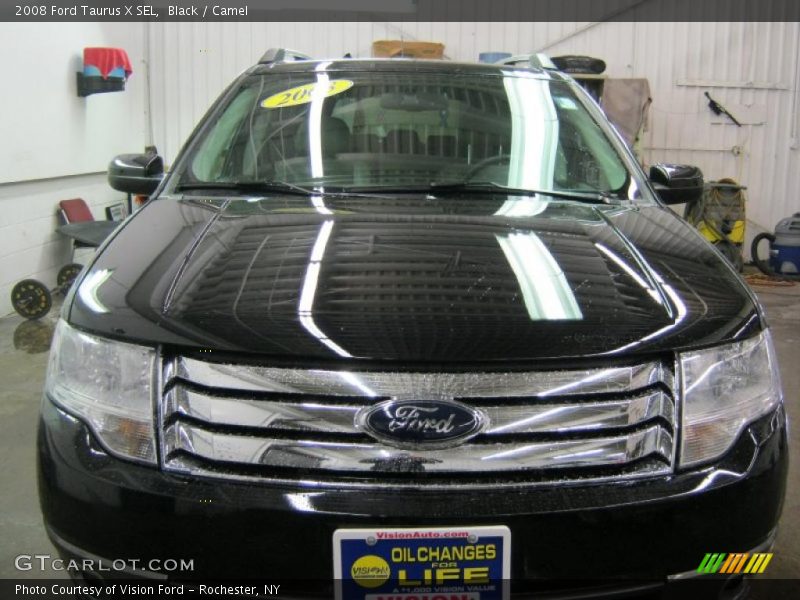 Black / Camel 2008 Ford Taurus X SEL