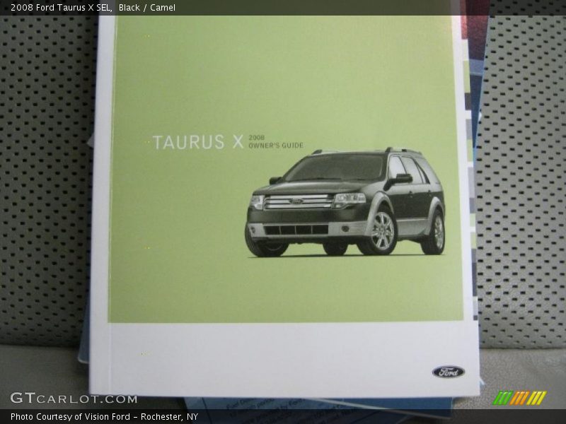 Black / Camel 2008 Ford Taurus X SEL