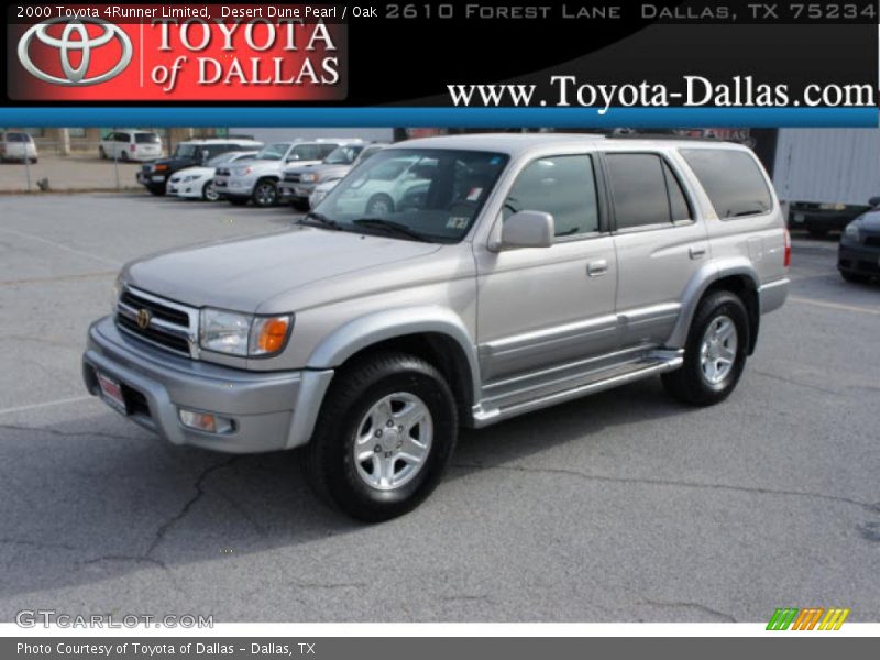 Desert Dune Pearl / Oak 2000 Toyota 4Runner Limited