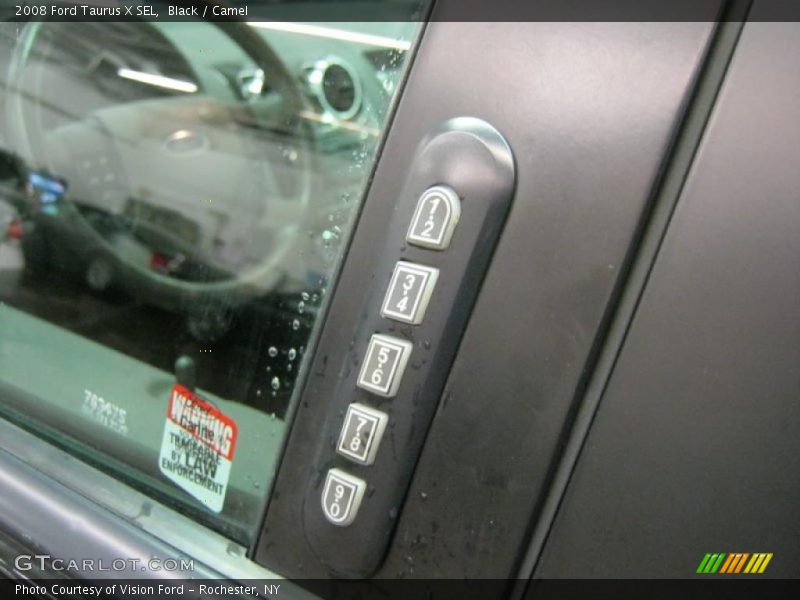 Black / Camel 2008 Ford Taurus X SEL