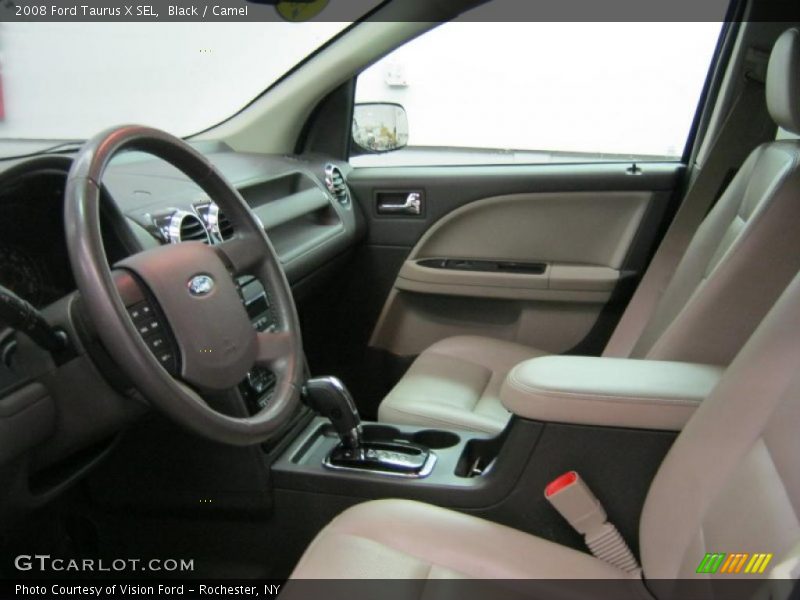 Black / Camel 2008 Ford Taurus X SEL