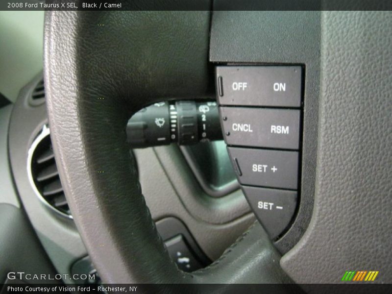 Black / Camel 2008 Ford Taurus X SEL