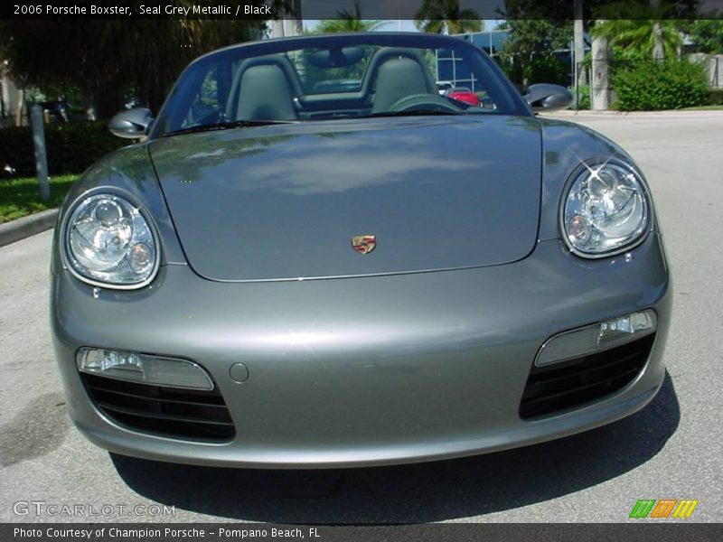 Seal Grey Metallic / Black 2006 Porsche Boxster