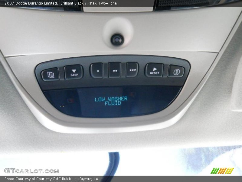 Brilliant Black / Khaki Two-Tone 2007 Dodge Durango Limited