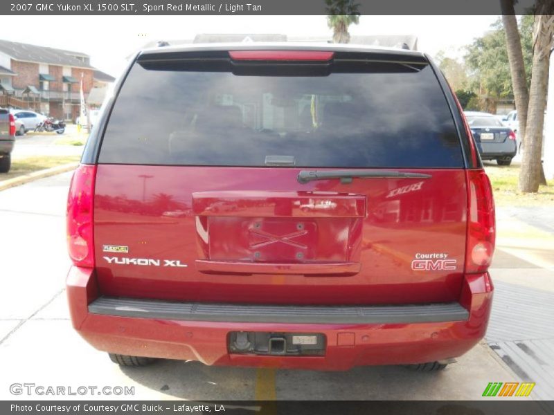 Sport Red Metallic / Light Tan 2007 GMC Yukon XL 1500 SLT