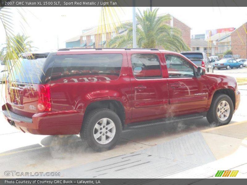 Sport Red Metallic / Light Tan 2007 GMC Yukon XL 1500 SLT