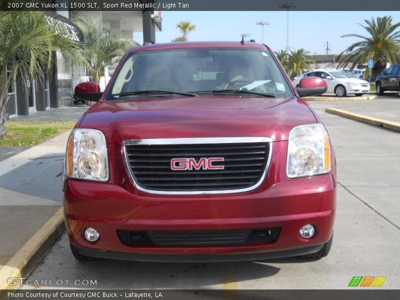 Sport Red Metallic / Light Tan 2007 GMC Yukon XL 1500 SLT