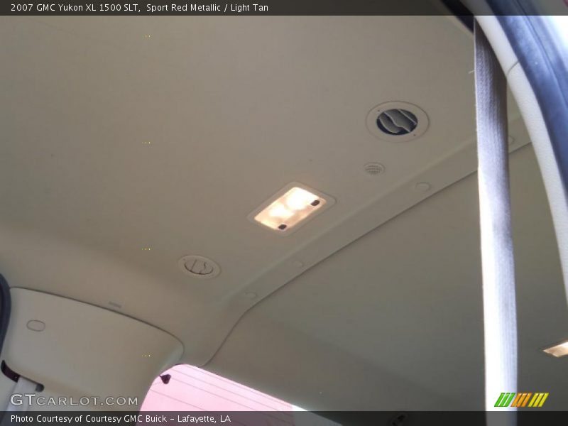 Sport Red Metallic / Light Tan 2007 GMC Yukon XL 1500 SLT