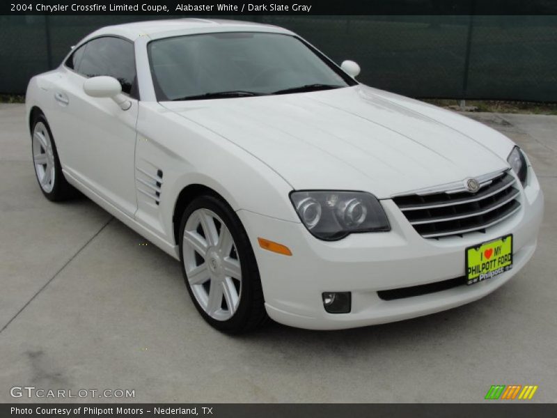Alabaster White / Dark Slate Gray 2004 Chrysler Crossfire Limited Coupe