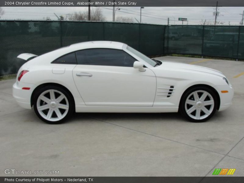 Alabaster White / Dark Slate Gray 2004 Chrysler Crossfire Limited Coupe
