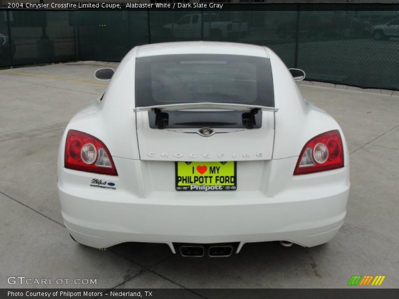 Alabaster White / Dark Slate Gray 2004 Chrysler Crossfire Limited Coupe